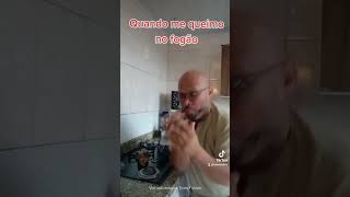 me queimei no fogao