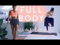 30 MINUTE FULL BODY WORKOUT | NO EQUIPMENT | Real Time | Shona Vertue