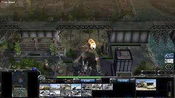 C&C Generals Contra 009 Air Force general vs Cybernetic general[Hard](11)