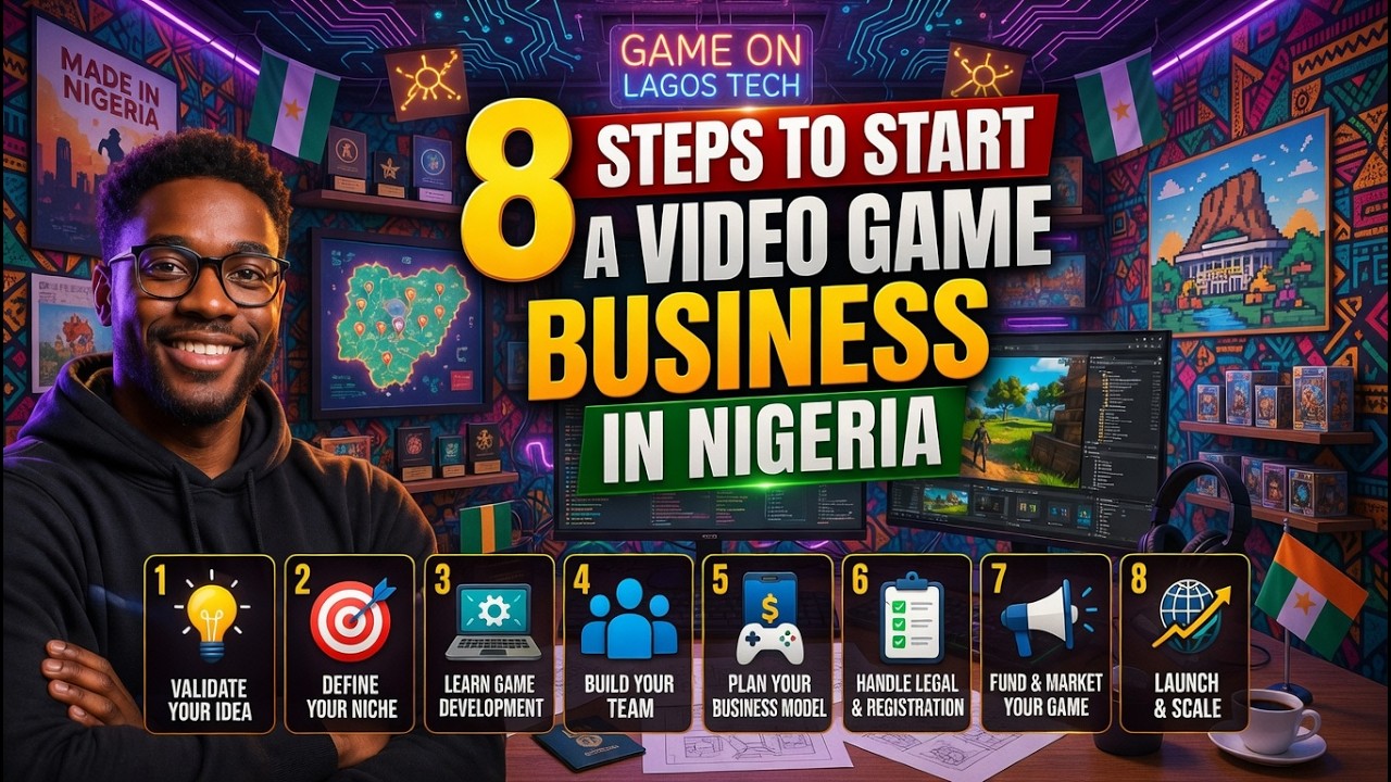 8 Steps to start a video game business in Nigeria YouTube