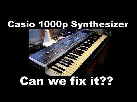 鍵盤楽器 Casio Casiotone 1000p Casiotone CT1000P (12T Nov 82)