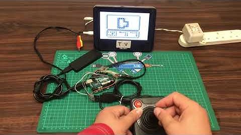 Amazing AVR TV Arduino Games - DIY Game Console