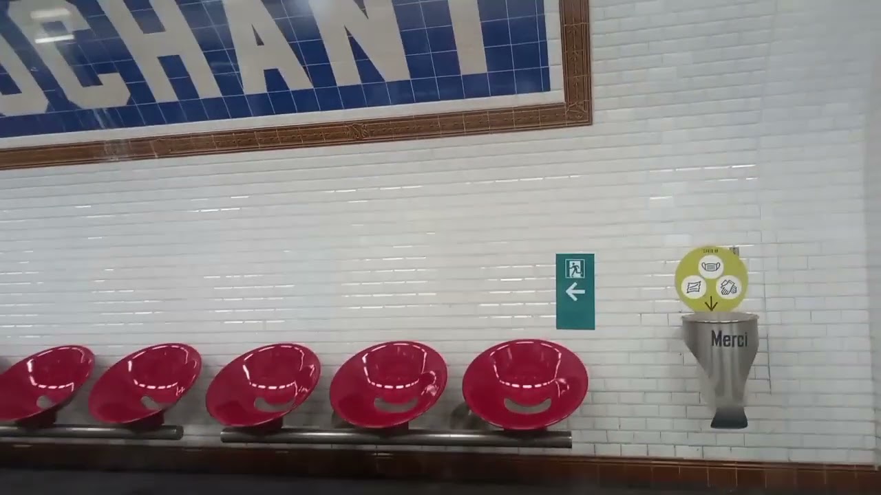 Métro Ligne 13 - Voyage qu'un MF77 Rénové Trajet Les Courtilles - Montparnasse Bienvenüe N°073