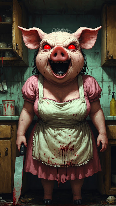 Horror peppa pig family | horror story | horror video | scary video | fake situation #scary #horror