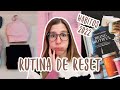 RUTINA DE RESET 2022: 3 HÁBITOS que quiero implementar este año