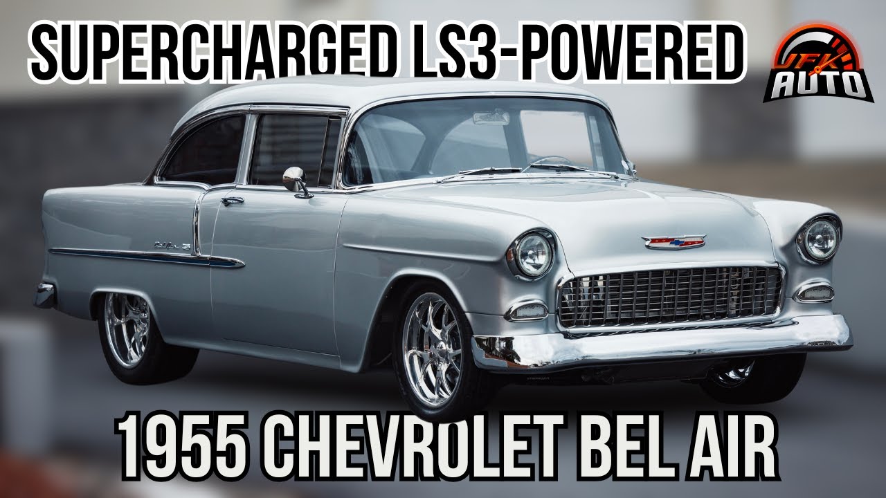 Custom 1955 Chevrolet Bel Air. Magnuson Supercharged LS3 with 700 Horsepower