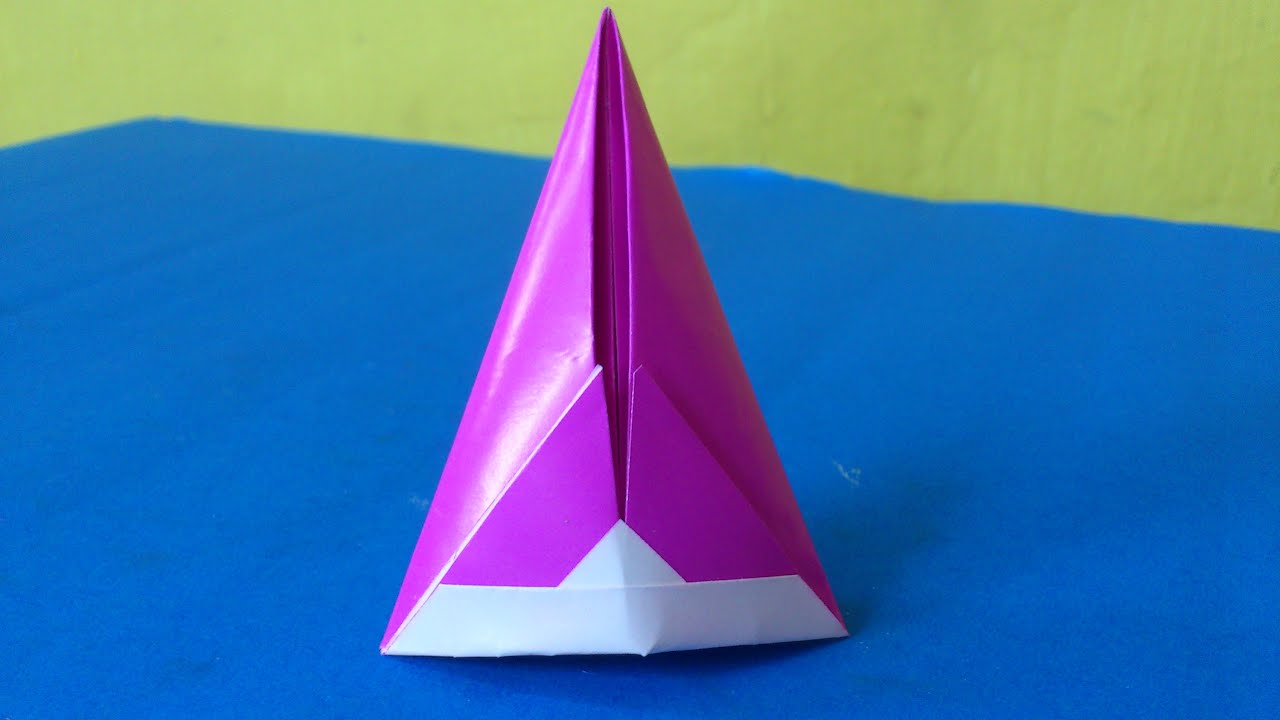 Cara Membuat Origami Topi Sombrero Sederhana Origami Topi Youtube