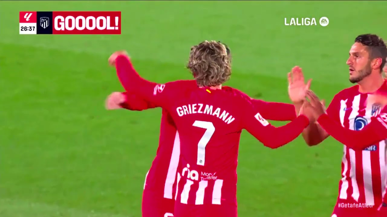 Antoine Griezmann Goal🔥 De Paul Assist 🎯 || Getafe vs Atletico | LaLiga