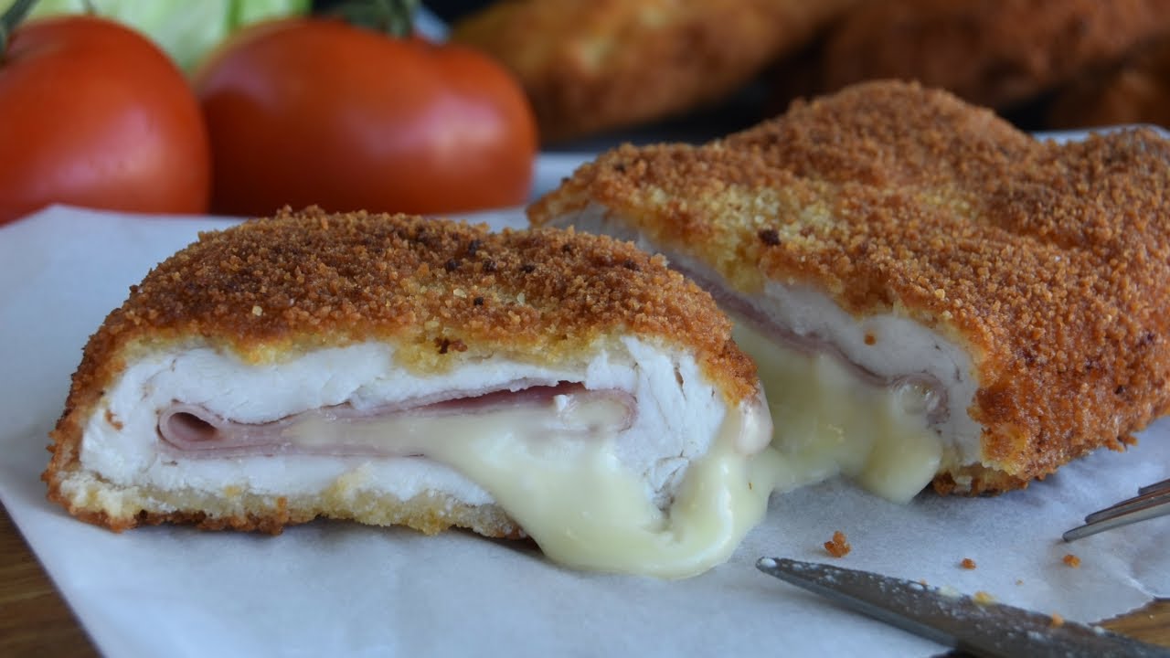 💚 Cordon bleu o pechugas rellenas de jamón y queso IRRESISTIBLES !!!