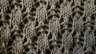 The Lacy Leaf Stitch - a Knitting Tutorial!