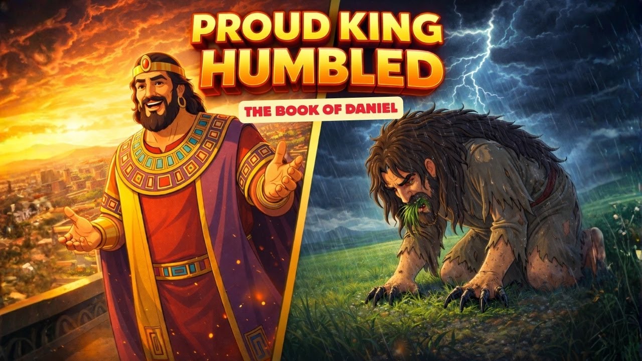 PROUD KING HUMBLED | Animated Bible Stories