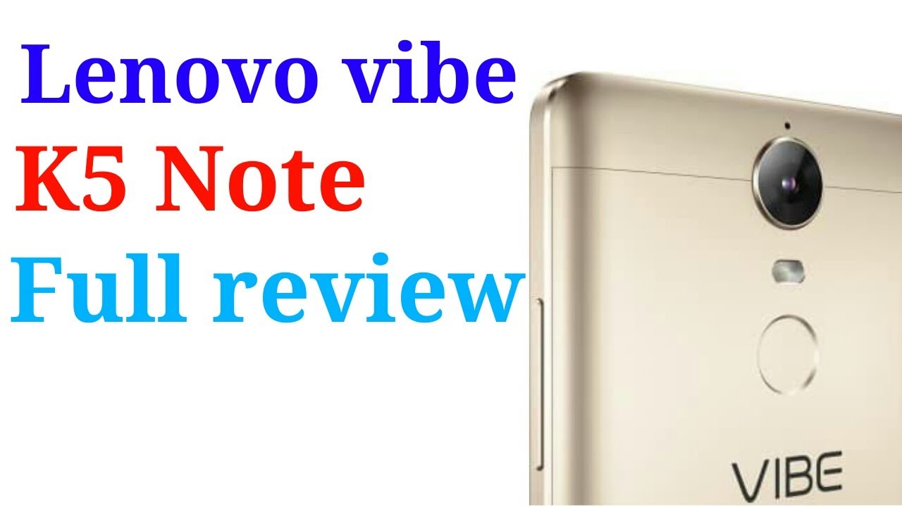 Lenovo k5 note full review - YouTube