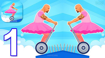 Crazy Wheels Racing Challenge - Gameplay Walkthrough Part 1 Level 1-10 (iOS,Android)