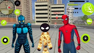 Süper Kahraman Ordu Çöp Adam 😍🕸️ - Army Stickman Rope Hero Gangstar City #2 - Android Gameplay screenshot 5