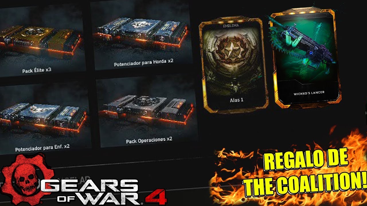 THE COALITION ME REGALÓ ESTO POR LLEGAR AL NIVEL MÁS ALTO!! | GEARS OF WAR 4
