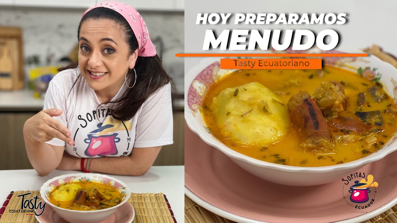 MENUDO ... Sopa nutritiva y vigorizante!