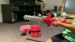 Awesome Minecraft Nerf gun by Grey bear given 262 views 2 days ago 10 seconds