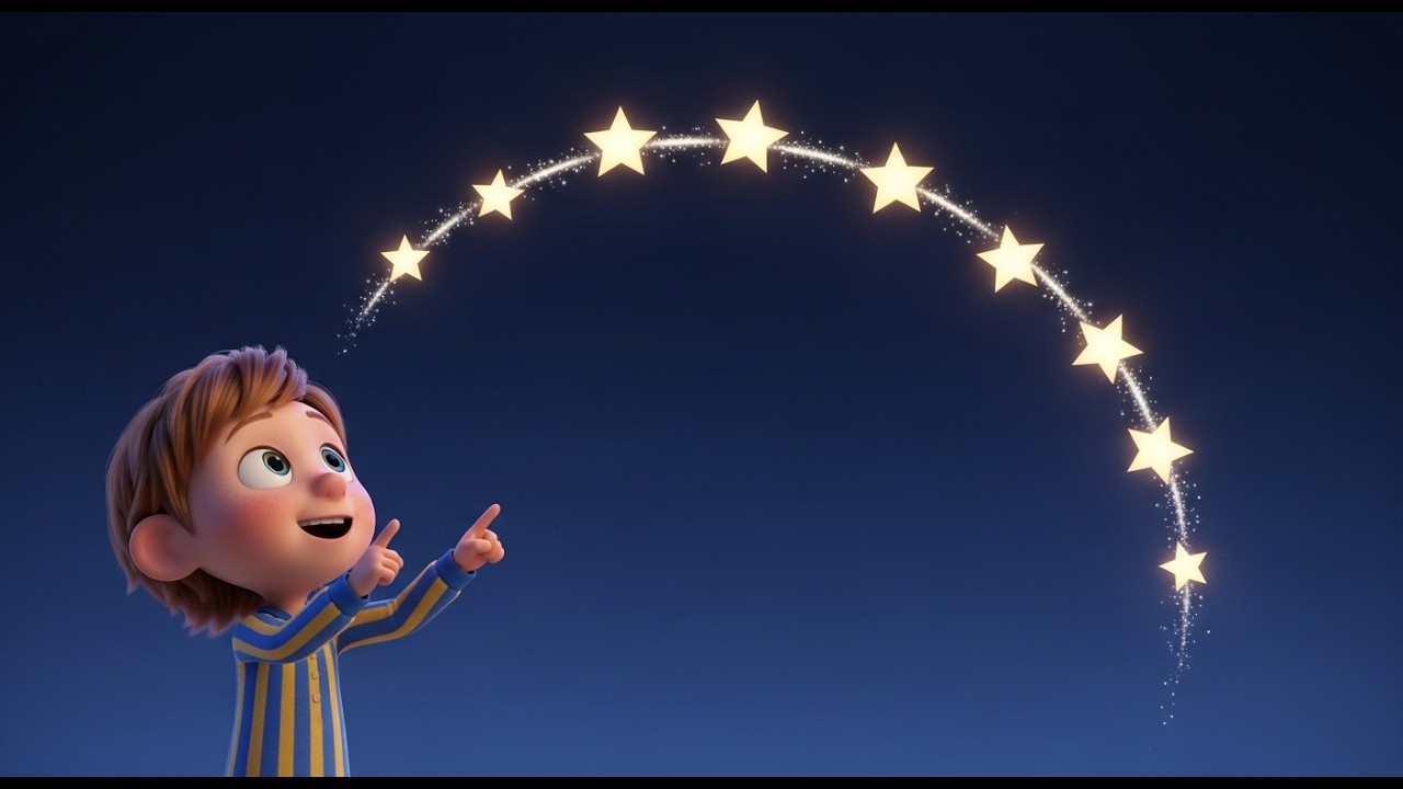 Twinkle Star Counting Song | Numbers 1 to 10 for Toddlers & Kids