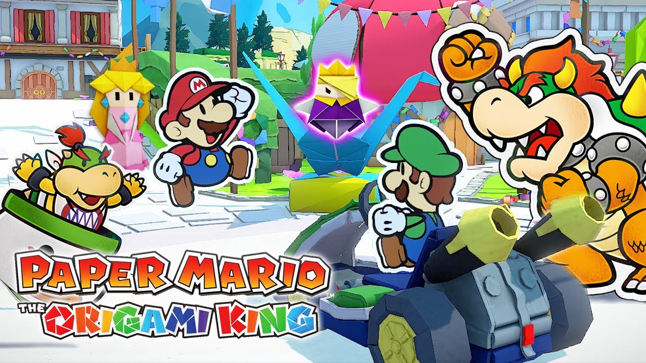 Paper Mario The Origami King Walkthrough 01 YouTube