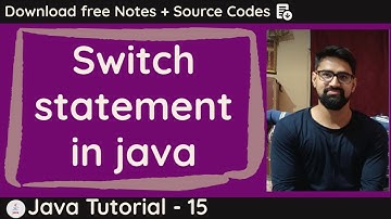 Switch statement tutorial in Java