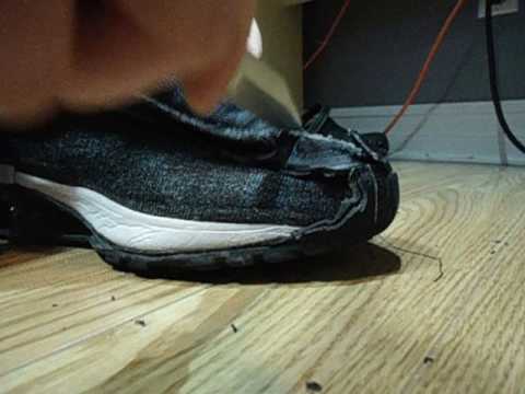 Destroy cut nike shox r4 part 3 - YouTube