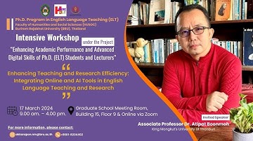 “Enhancing Academic Performance and Advanced Digital Skills of Ph.D. (ELT) Students and Lecturers”