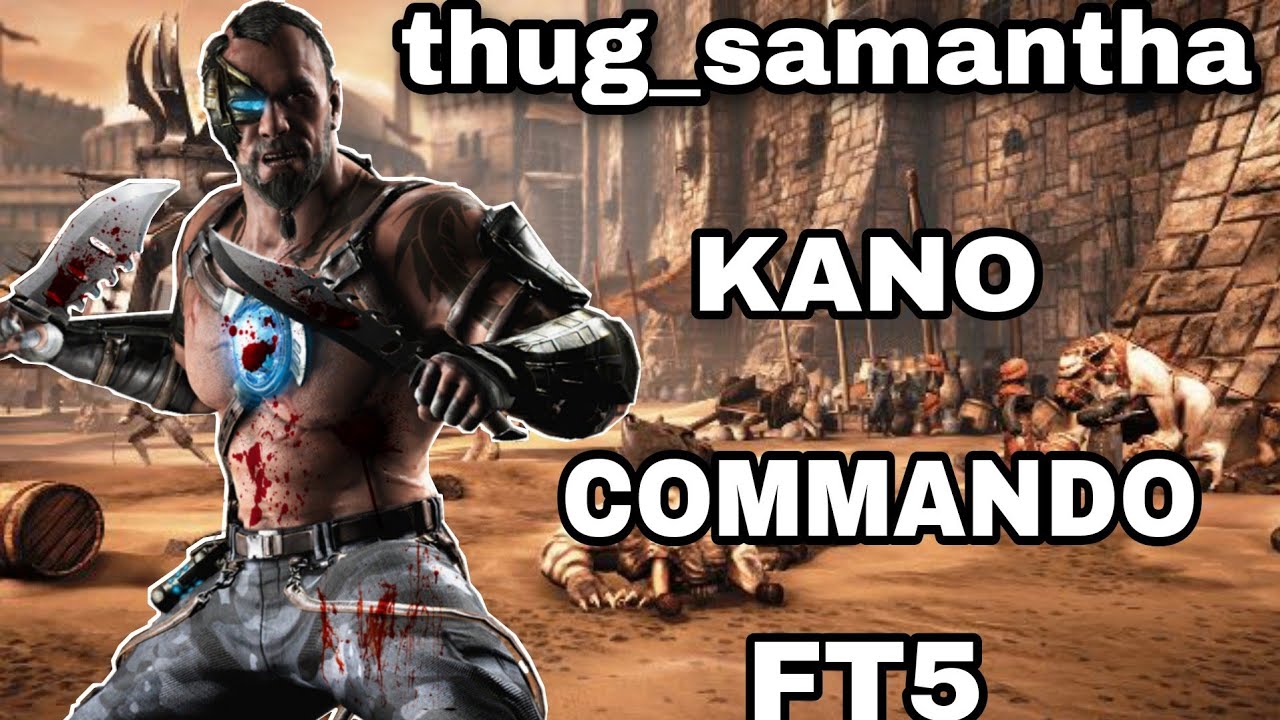 Mortal Kombat xl mkx Mr_tanates shinnok vs thug_samantha KANO COMMANDO this is the best variant? ft5