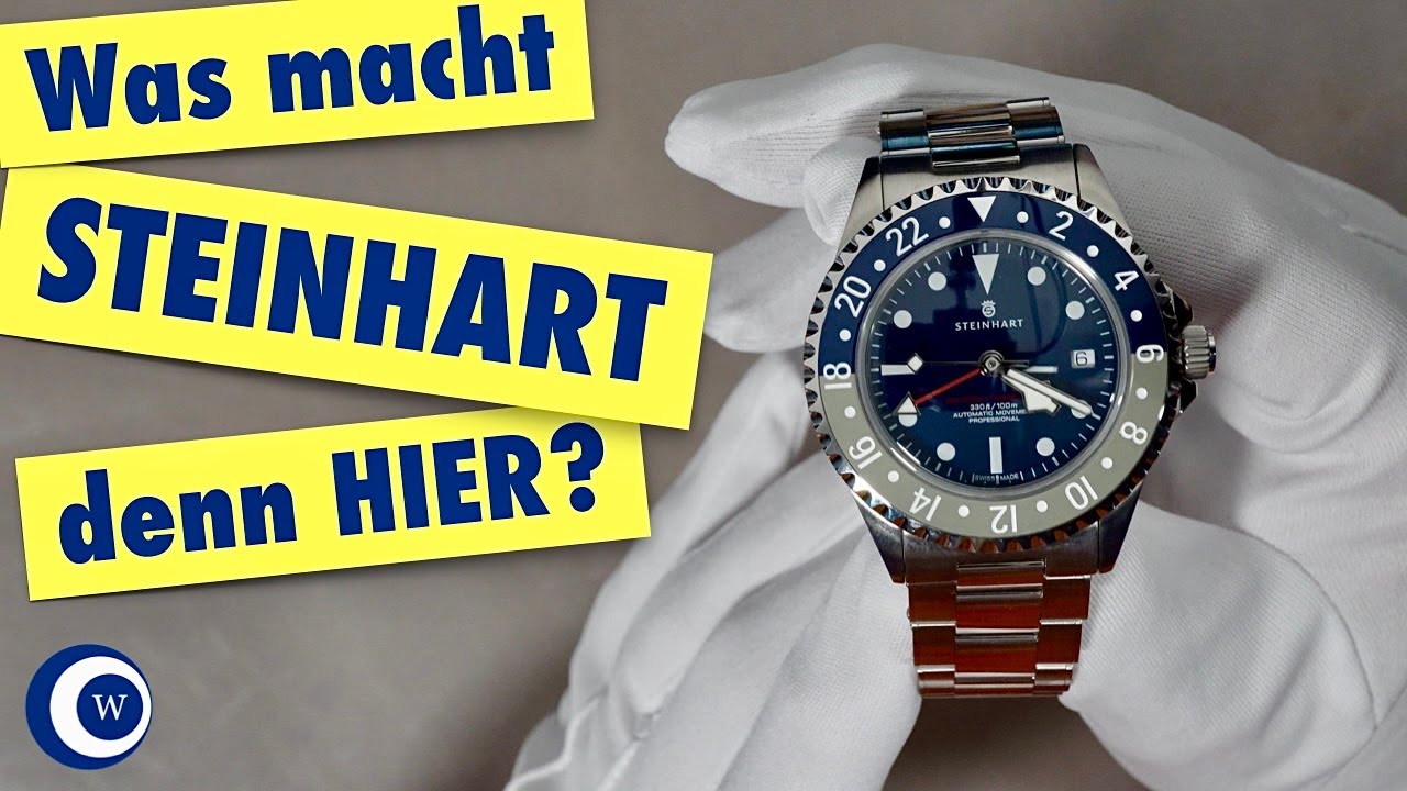 Steinhart Ocean 3 GMT Blue/Grey Ceramic : The Perfect Fusion of