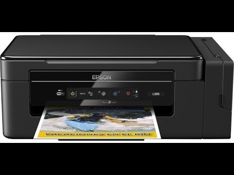 Epson L395, todas las luces intermitentes. - YouTube