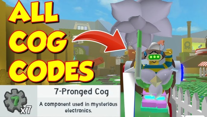 ALL NEW 7-Pronged Cog codes!  Roblox Bee Swarm Simulator 