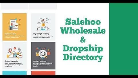 Salehoo Wholesale & Dropship Directory: How Does It Works