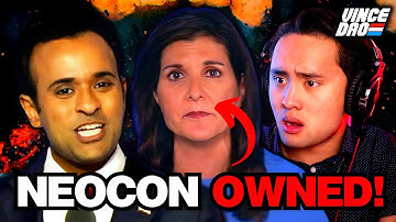 Nikki Haley DESTROYED By Vivek Ramaswamy Over NEOCON Foreign Policy Tweet!