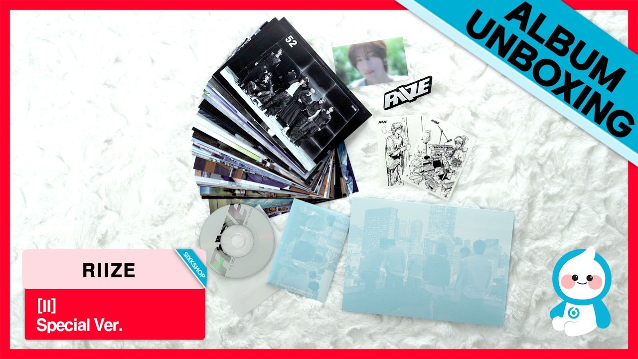 4K UNBOXING] 🎁RIIZE 2nd Mini Album [II] Special Ver.+ GIVEAWAY