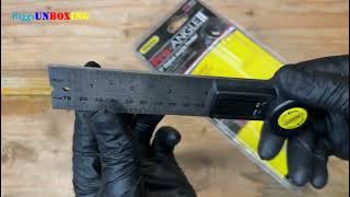 General 5-inch digital angle finder Unboxing / pro-Angle II no. 822 / open box from Goodwill / ASMR
