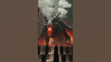 What Happens When You Summon a Giant Demon? #ai #shortsai #shorts