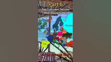 Top Comment Decides What Happens to Europe (Part 6) #mapping #europe #games #game #comment