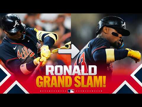 RONALD ACUÑA JR. GRAND SLAM to give the Braves the lead! 🤩 | MLB Highlights