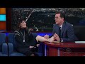 The time i took my tights off on colbert