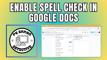 Spellingcontrole inschakelen in Google Docs