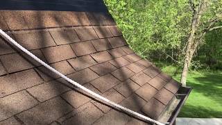 Re-roof steep pitch roof-Part one by flyboyslc1 1,279 views 5 years ago 12 minutes, 24 seconds