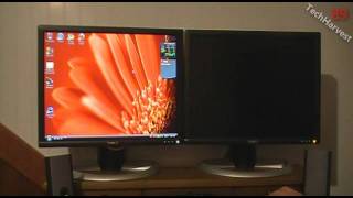 This video shows you how to hook up 2 monitors 1 pc. music courtesy of
incompetech.com.