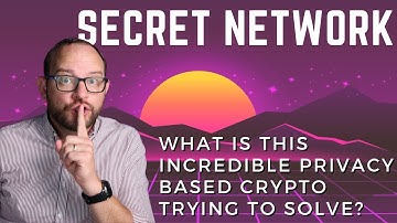 Secret Network - An INCREDIBLE privacy crypto that could be a crypto game changer + profit maker!