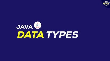 Java- Data Types || Mech Geeks YouTube Channel
