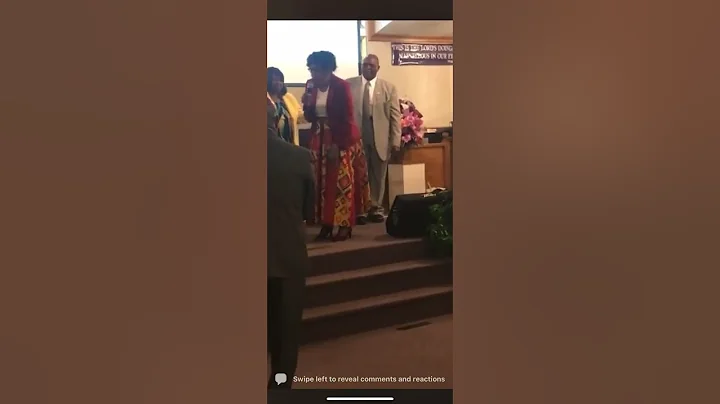 Bishop Vera Davis  sermon closing