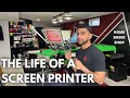 The Entire SCREEN PRINTING Process From Start To Finish | Step By Step Process