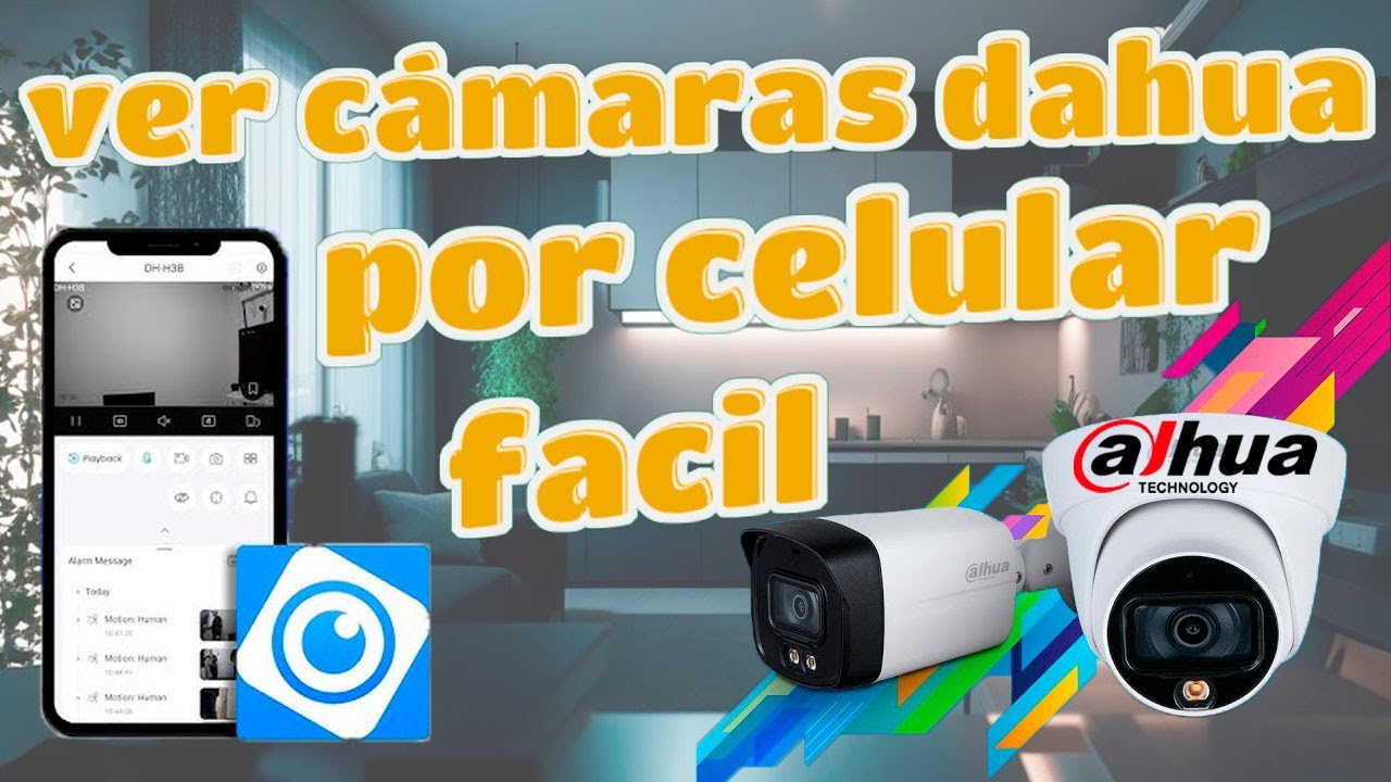 como configurar DVR XVR DAHUA para ver cámaras por celular - YouTube