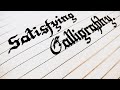 Beautiful calligraphy writing | very neat handwriting with calligraphy|Writing as a Begginer.