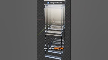 How to set Transparent Glass in Blender