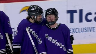 HIGHLIGHTS: Grace Zumwinkle gets hat trick in PWHL Minnesota home opener