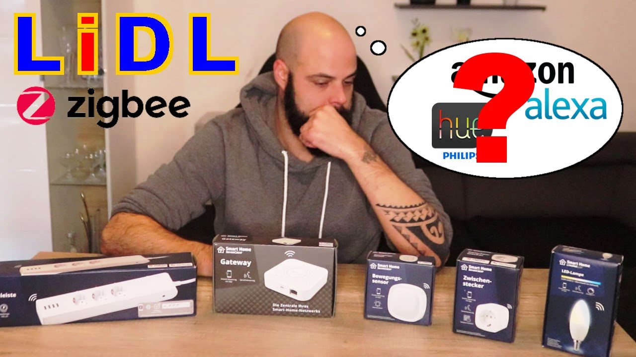 Lidl Zigbee Mehrfachsteckdose + Smart Home Geräte – Was ist mit HUE und  Alexa? - YouTube